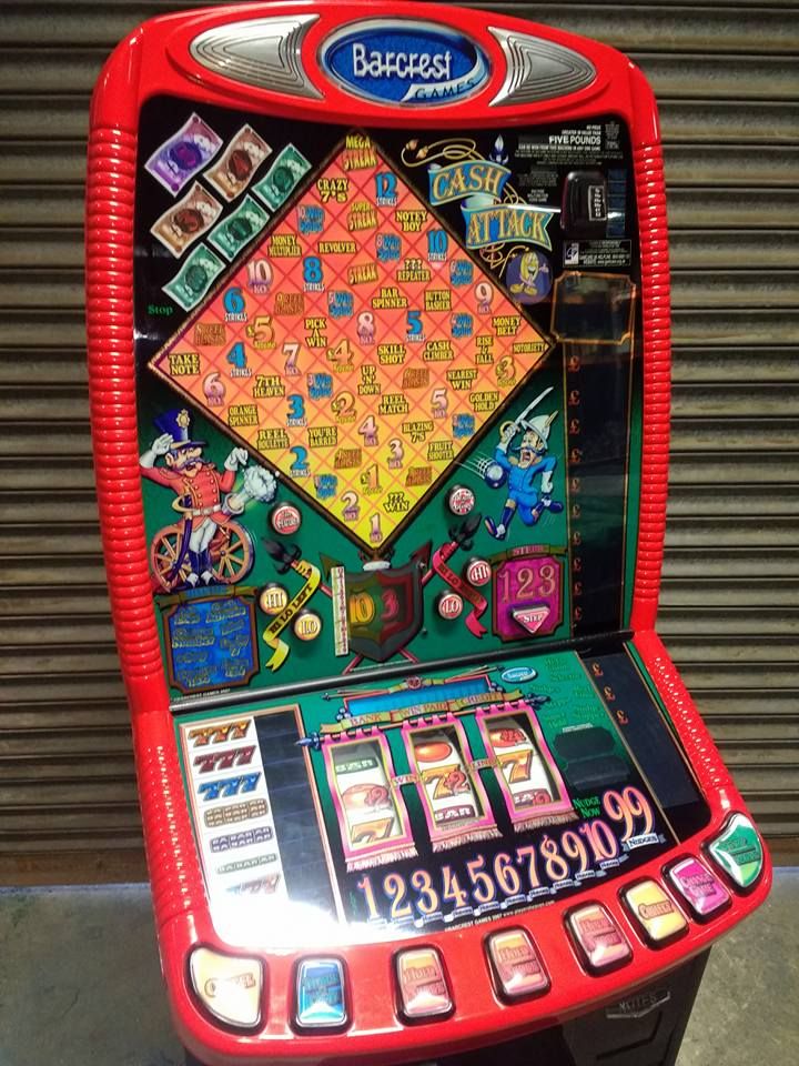 Cops and robbers fruit machine for sale