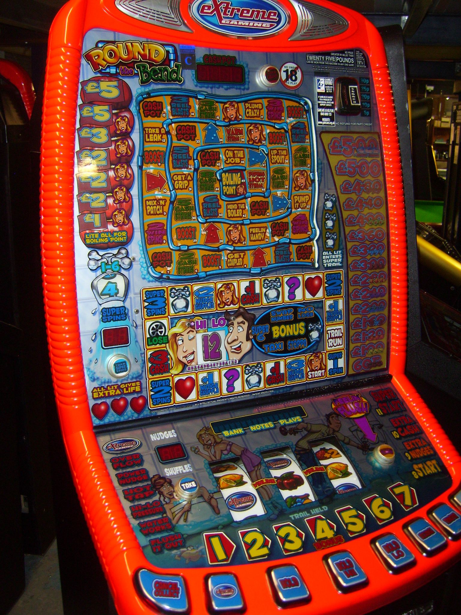 Pub fruit machine emulator